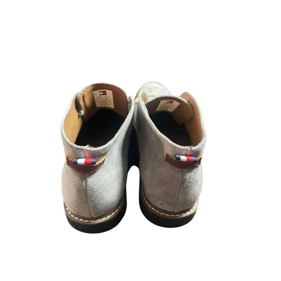 Tommy Hilfiger Mens Gray Suede Leather Lace Up Gervis Chukka Boot Size 11 - Picture 2 of 10